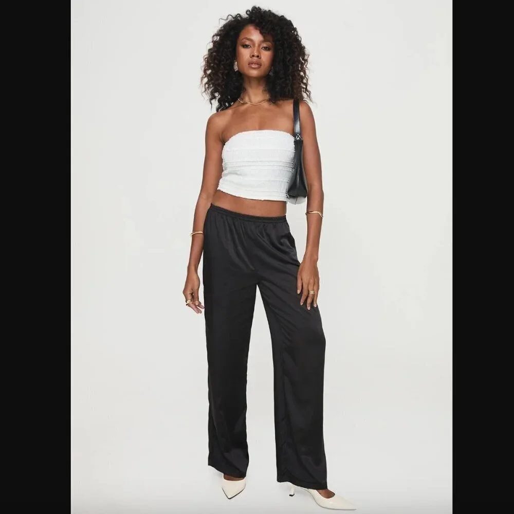 Princess Polly Lelande White Tube Top 6 - Picture 5 of 12